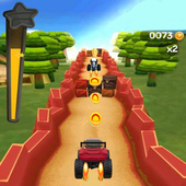 blaze racing car games icon