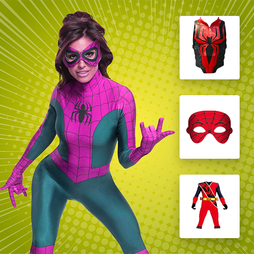 Superhero Photo Camera Editor icon