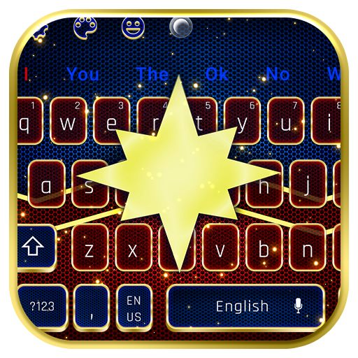 Amazing Superhero Keyboard Theme icon