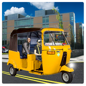 City Auto Rickshaw Driver icon