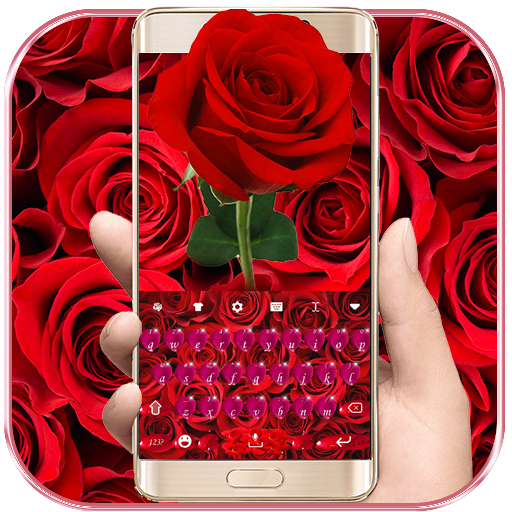 Red Rose Keyboard Theme icon