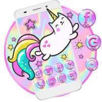 Cute Unicorn Cat Themes Live Wallpapers