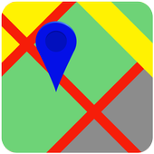 GPS navigator with speed,Gmaps Navigation icon