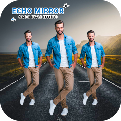 Echo Mirror, colour echo, Magic mirror icon