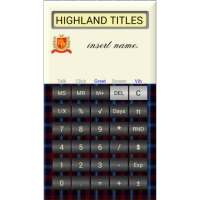 Highland Titles Calculator on 9Apps