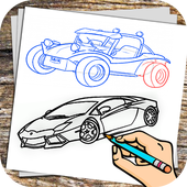 Car Drawing icon