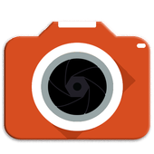 Camera Sticker Orange icon