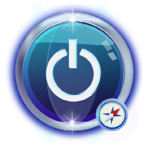 Extreme flashlight compass أيقونة