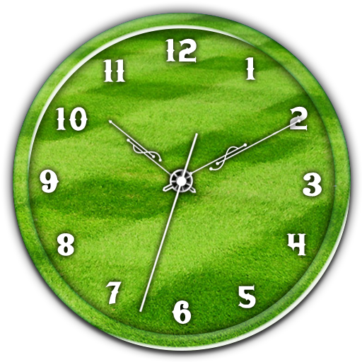 Grass Clock Live Wallpaper icon