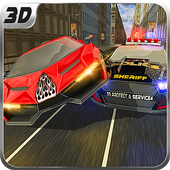 Criminal Police Car Chase 3D👮 icon