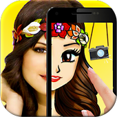 Face Cartoon App - Selfie Effects &amp; Video Editor أيقونة