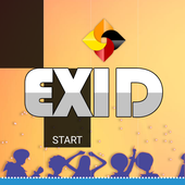 EXID Piano Tiles Game icon