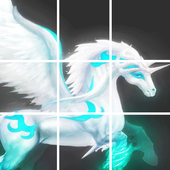 Photo Collage - Unicorns Puzzle icon