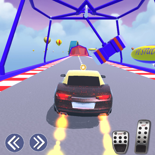 Intense speed-cars stunts game icon