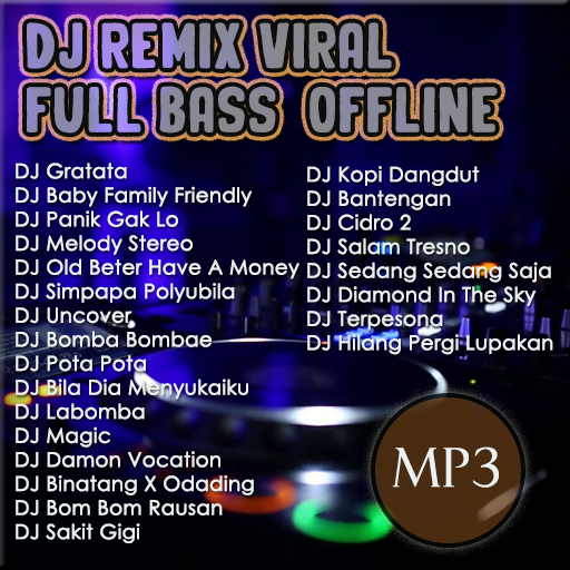 DJ Remix Viral Full Bass Offline icon
