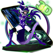 3D Warrior Hot Girl 3D Theme icon