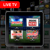 Live TV HD -World News, Sports &amp; All TV Channels icon