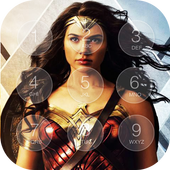 Wonder Woman Lock Screen أيقونة