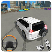 prado het rijden auto avontuur van weg stad stunts icon