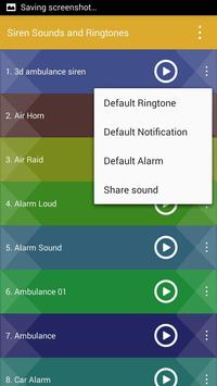 Siren Sound Ringtone screenshot 3