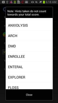 Dentistry Word Search screenshot 6