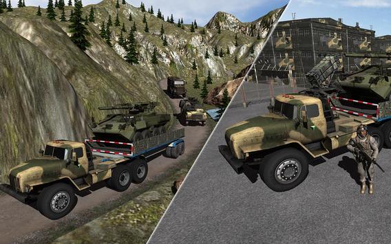 Army Cargo Truck Driver 2016 screenshot 15