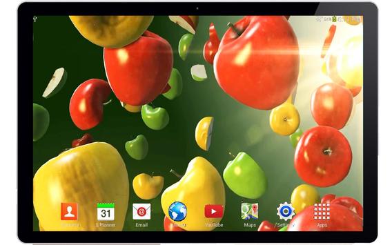 Fruits 3D Live Wallpaper screenshot 4