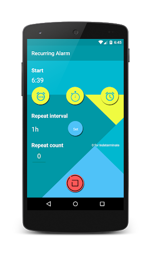 Recurring Alarm screenshot 2