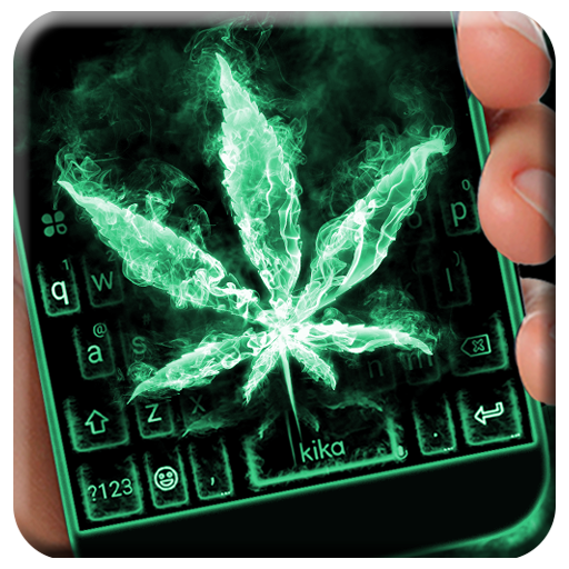 Yeni Havalı Fire Weed Klavye Teması icon