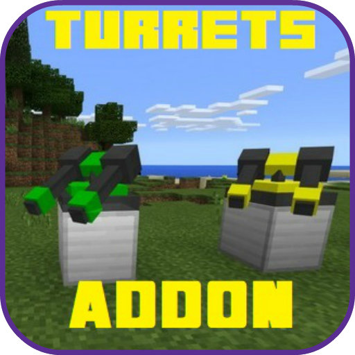 Turrets Addon for MCPE  6 skins أيقونة