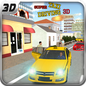 Super Furious Taxi Driving 3D icon