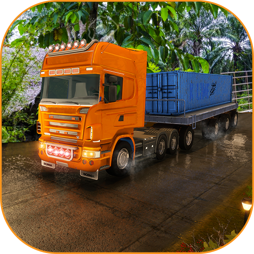 Real Offroad Cargo Truck Driving Hill Driver icon