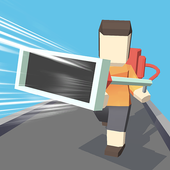 Idle Clean Road 3D icon