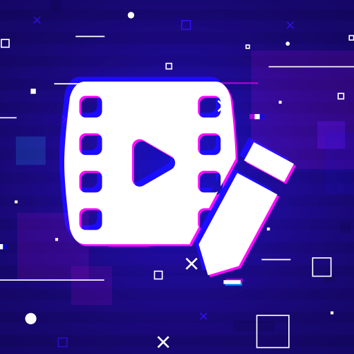 Glitch video maker - Glitch photo and video effect icon