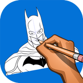 How to Draw Bat Hero icon