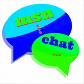 Chat msn two icon