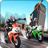 Bike Attacker - Attack Highway Moto Stunt Racer icon