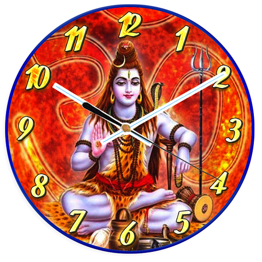 Lord Shiva Clock Live Wallpape icon