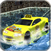 Water Taxi Driver 2018: City Cab Water Surfer Game icon