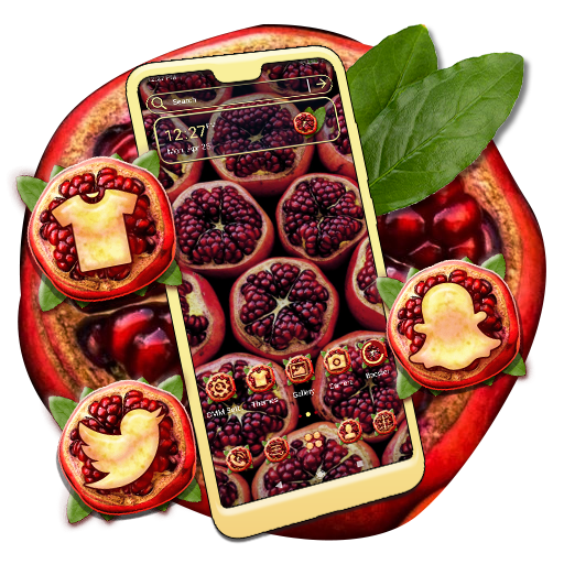 Pomegranate Launcher Theme icon