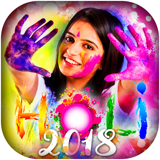 Holi Photo Frame 2018 icon
