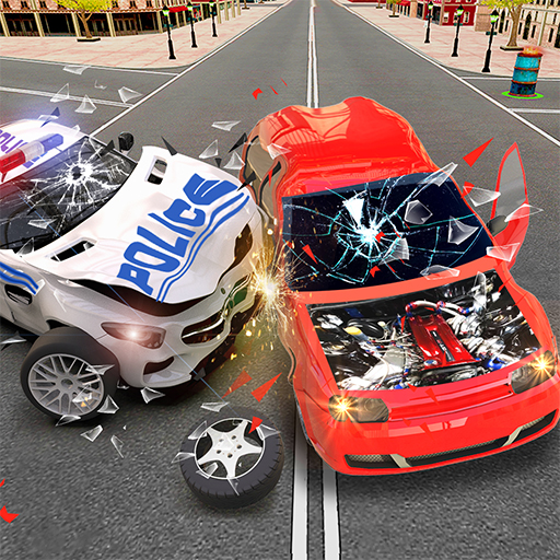 Police Car Game:Car Crash 3d icon