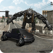 Robot X Ray Warfare 3D icon