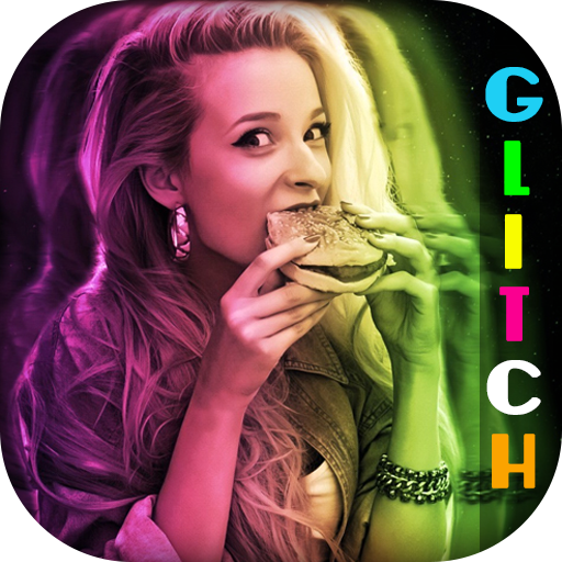 Glitch Camera - 3d Photo Mirror Effect आइकन