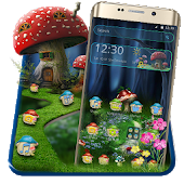 Green Forest Mushroom Theme icon