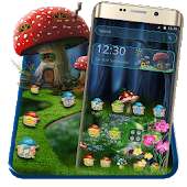 Green Forest Mushroom Theme