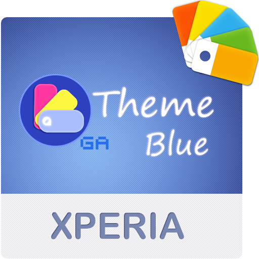 COLOR™ XPERIA Theme | BLUE иконка
