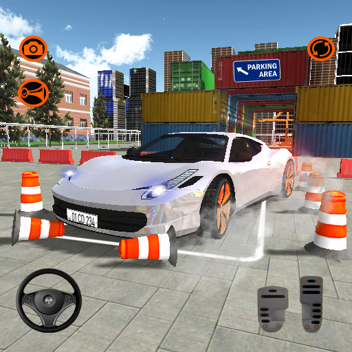 Realistic Car Parking 2019:Driving Test Simulator icon