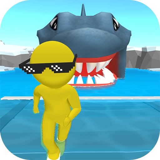 Survival Raft - Ocean Shark &amp; Human Fall Survival icon