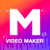 M Video Maker with Music icon